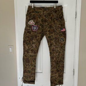 Polo Ralph Lauren Voyager Men’s Camo Utility Cargo Pant with patches